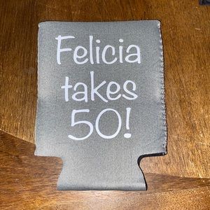 Birthday Party Guests Souvenir. “Felicia Takes 50!” Printed on them all. 80pcs